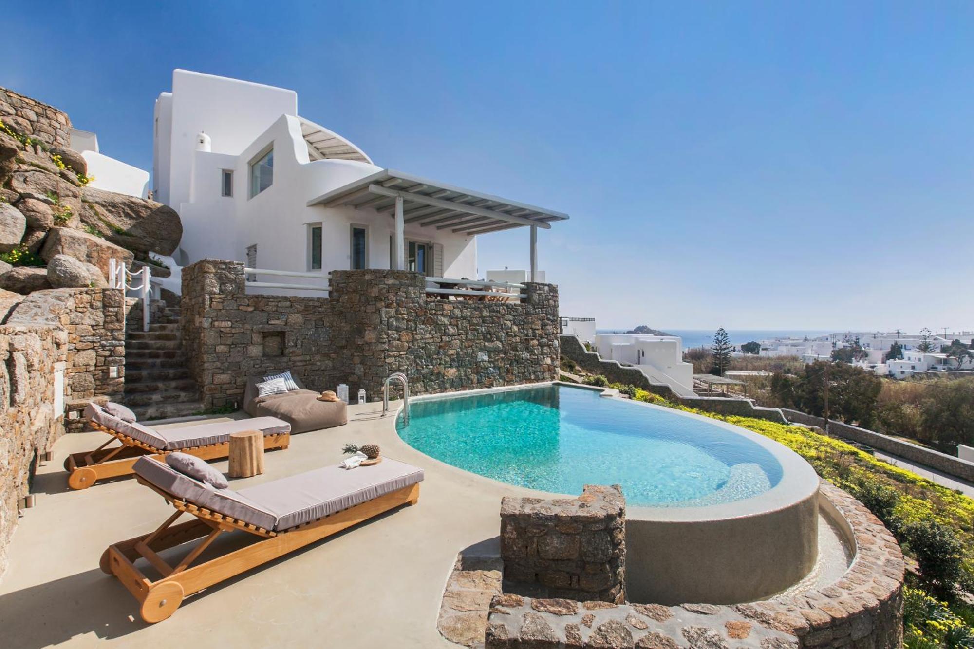 Breathtaking 6 Bed In Platis Gialos Exteriér fotografie