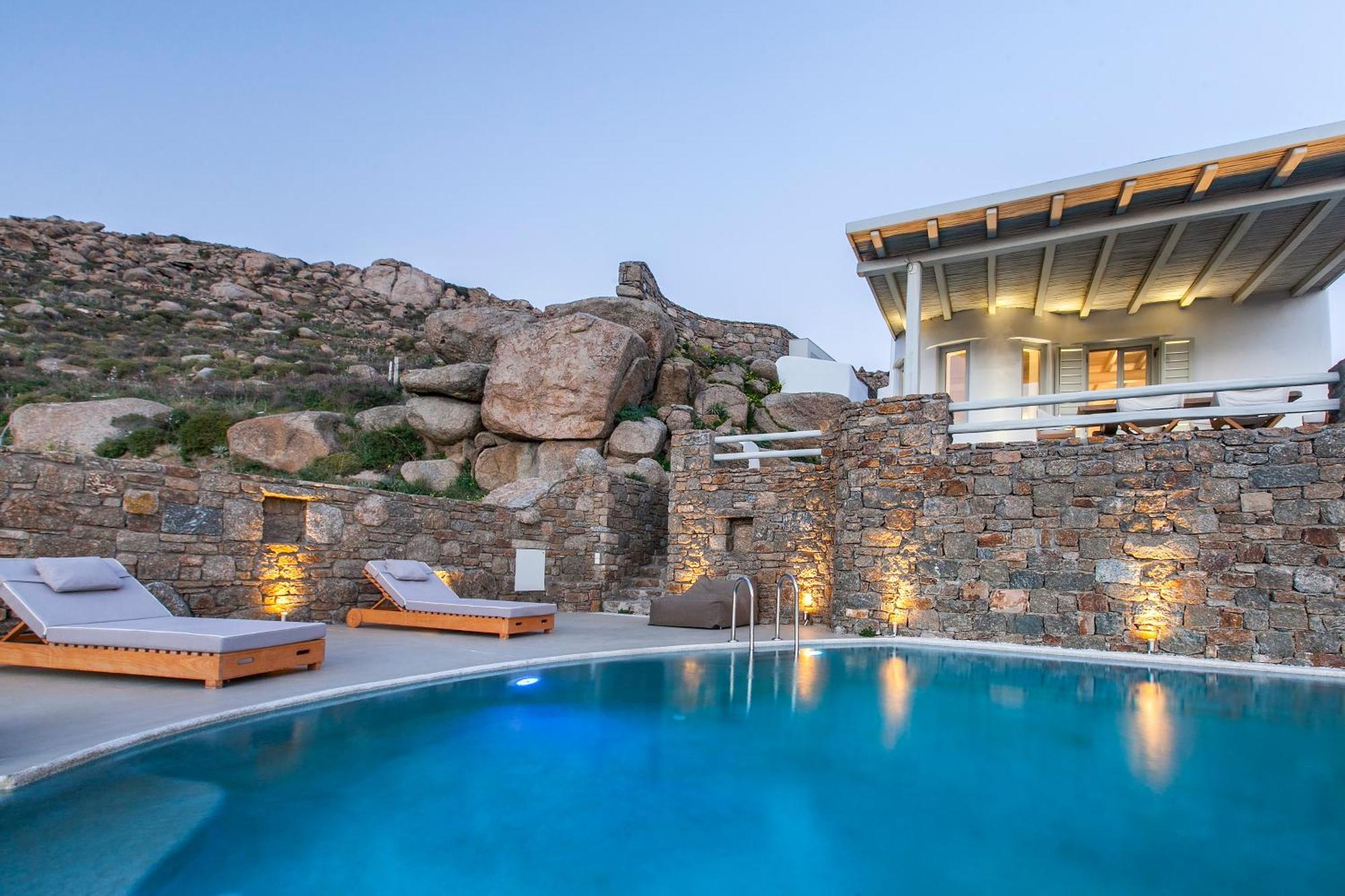 Breathtaking 6 Bed In Platis Gialos Exteriér fotografie