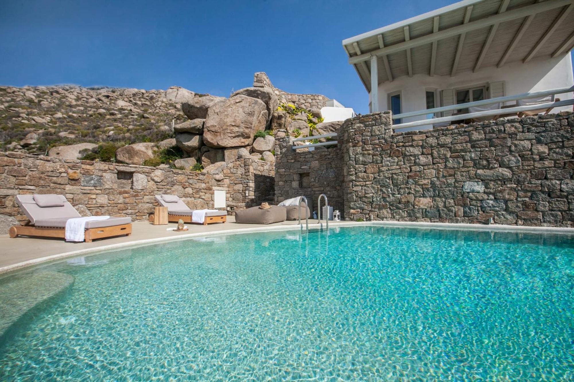 Breathtaking 6 Bed In Platis Gialos Exteriér fotografie